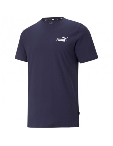 Puma Î‘Î½Î´ÏÎ¹ÎºÏŒ T-shirt Navy ÎœÏ€Î»Îµ Î¼Îµ Î›Î¿Î³ÏŒÏ„Ï…Ï€Î¿ 586668-06